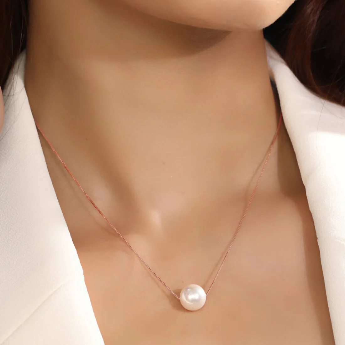 Stunning Pearl 925 Silver Necklace Valentine Hamper - Image 4