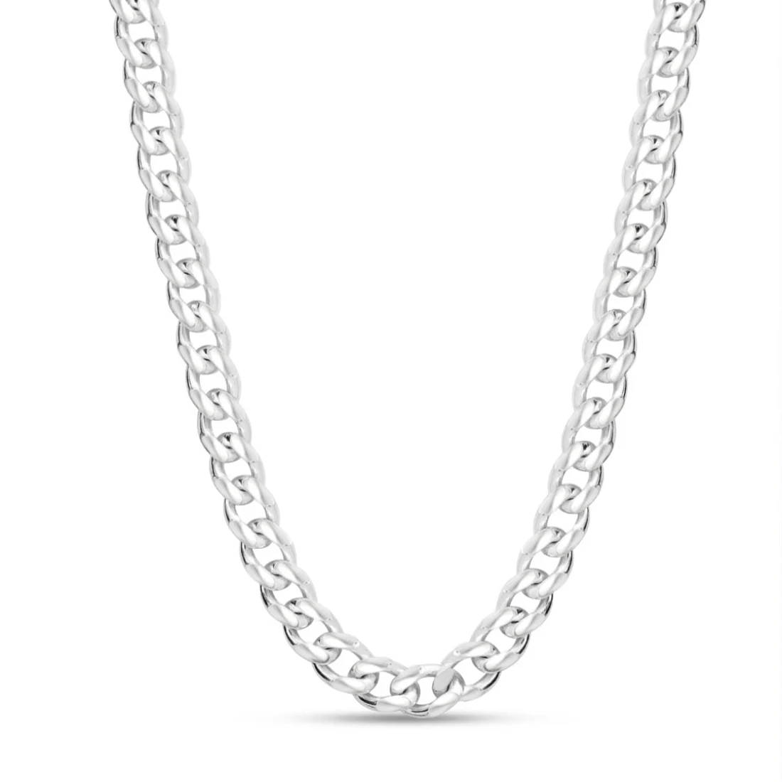 The Classic Silver-Plated Linkage 925 Sterling Silver Chain for Him - Image 8