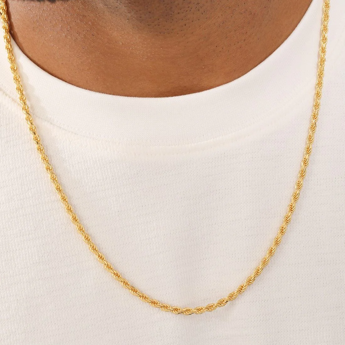 The Modern Twist Gold-Plated Sterling Silver Chain - Image 6