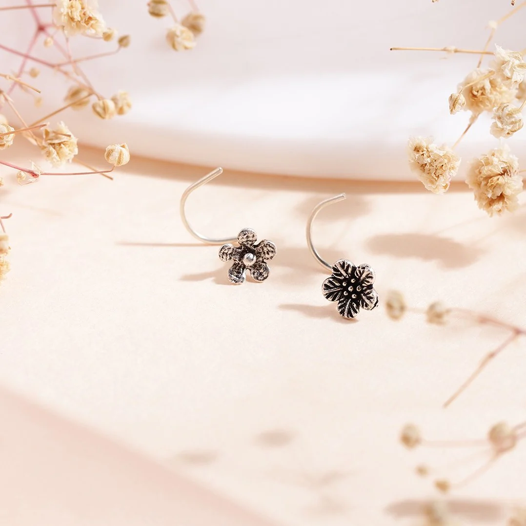 The Star 925 Silver Nose Pin Set