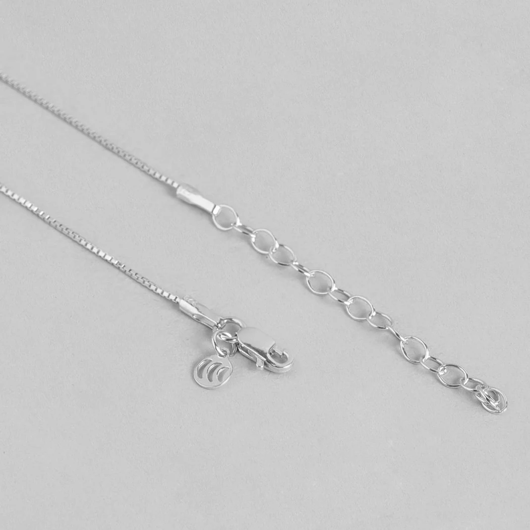 Tiara CZ 925 Sterling Silver Pendant with Chain - Image 7