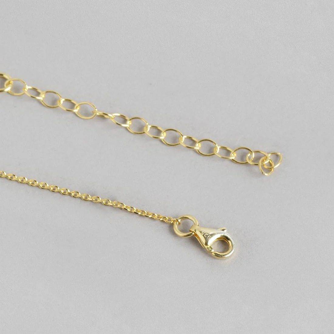 Golden Bead Plated 925 Sterling Silver Anklet - Image 11