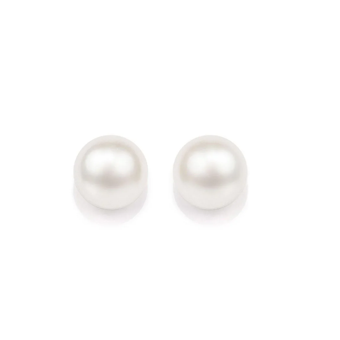 Victoria Layered Freshwater Pearl 925 Silver Necklace in Rose Gold - Image 3