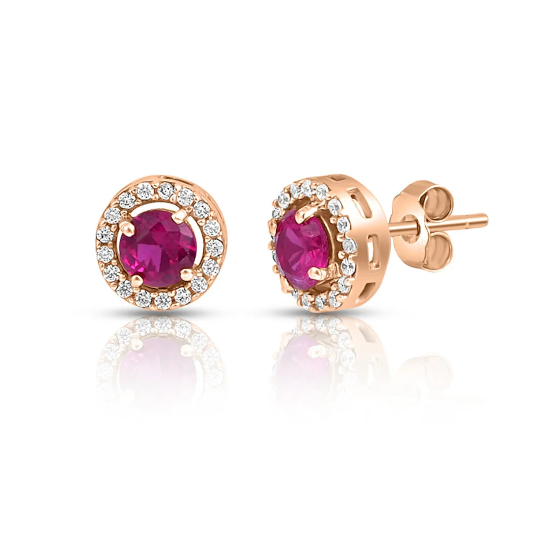 Vintage Allure Rose Gold Plated 925 Sterling Silver Jewellery Set - Image 7