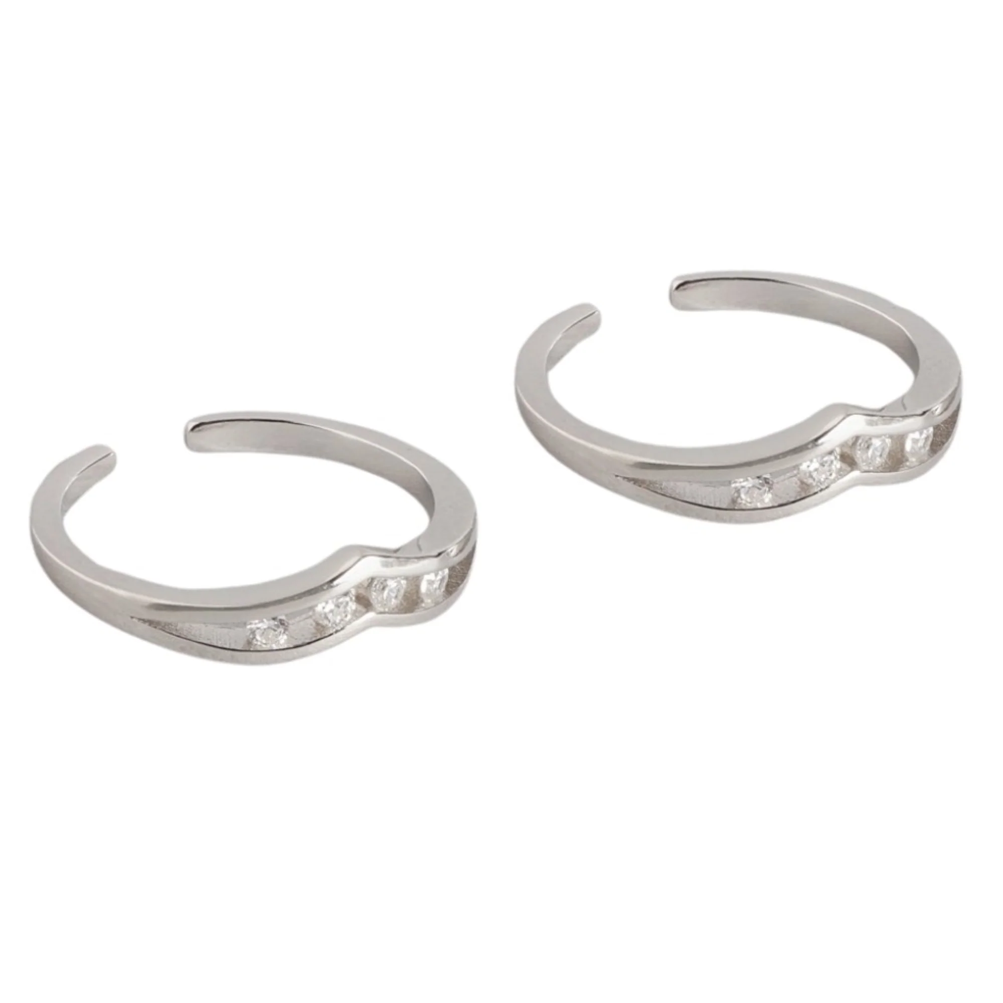 Minimal 925 Silver Toe Ring - Image 6