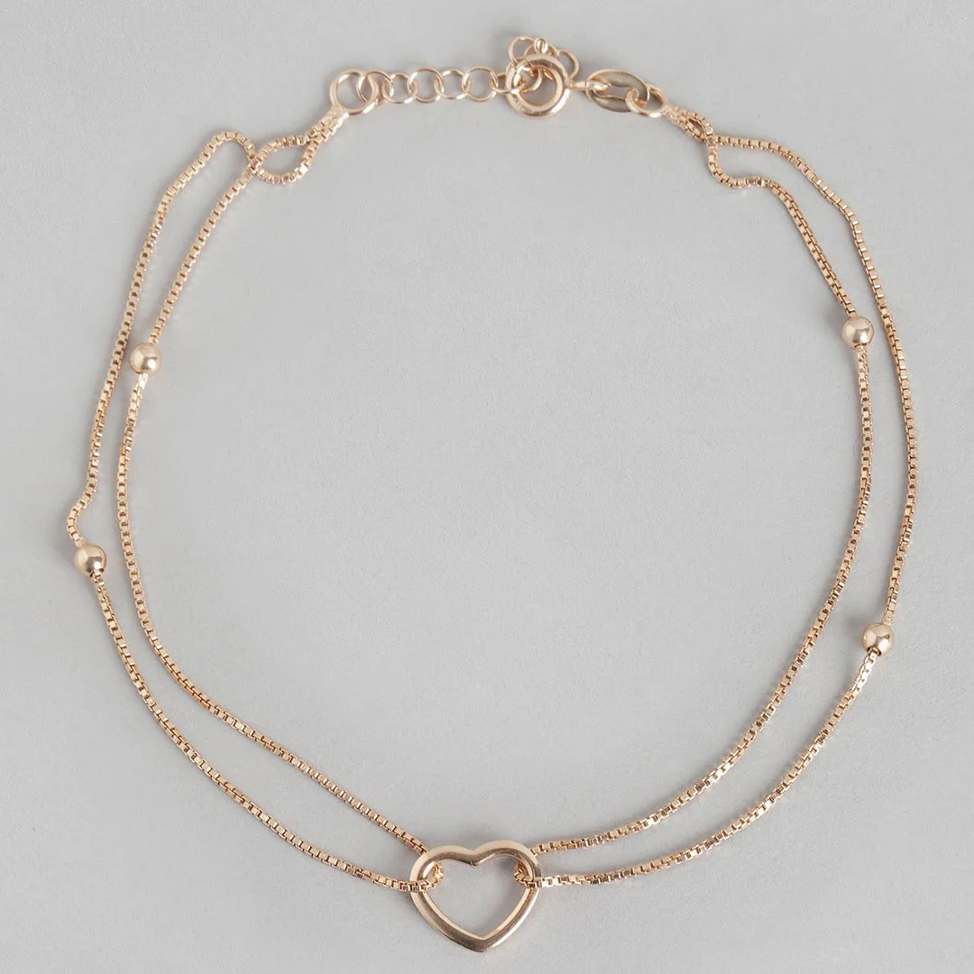 Whispers of Love: Dainty Heart 925 Silver Anklets Gift Hamper - Image 9
