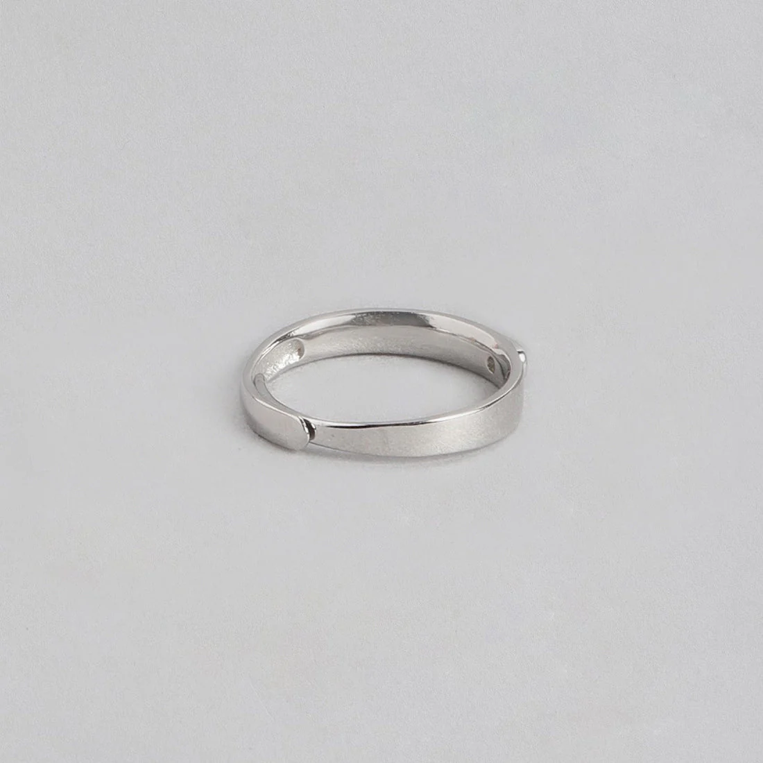 You & Me 925 Silver Women Ring (Adjustable) - Image 7