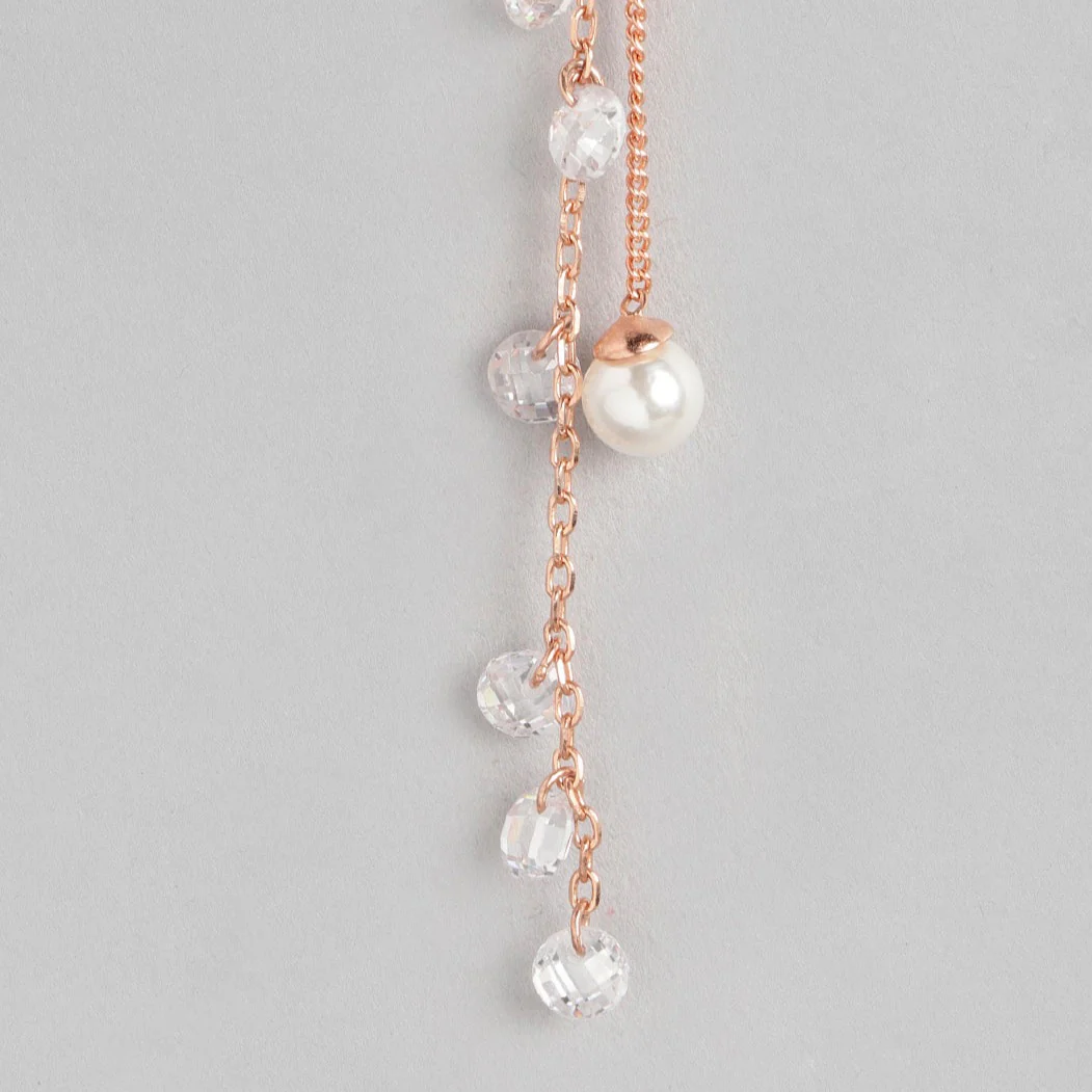 Star Pearl Drops 925 Sterling Silver Earrings - Image 4