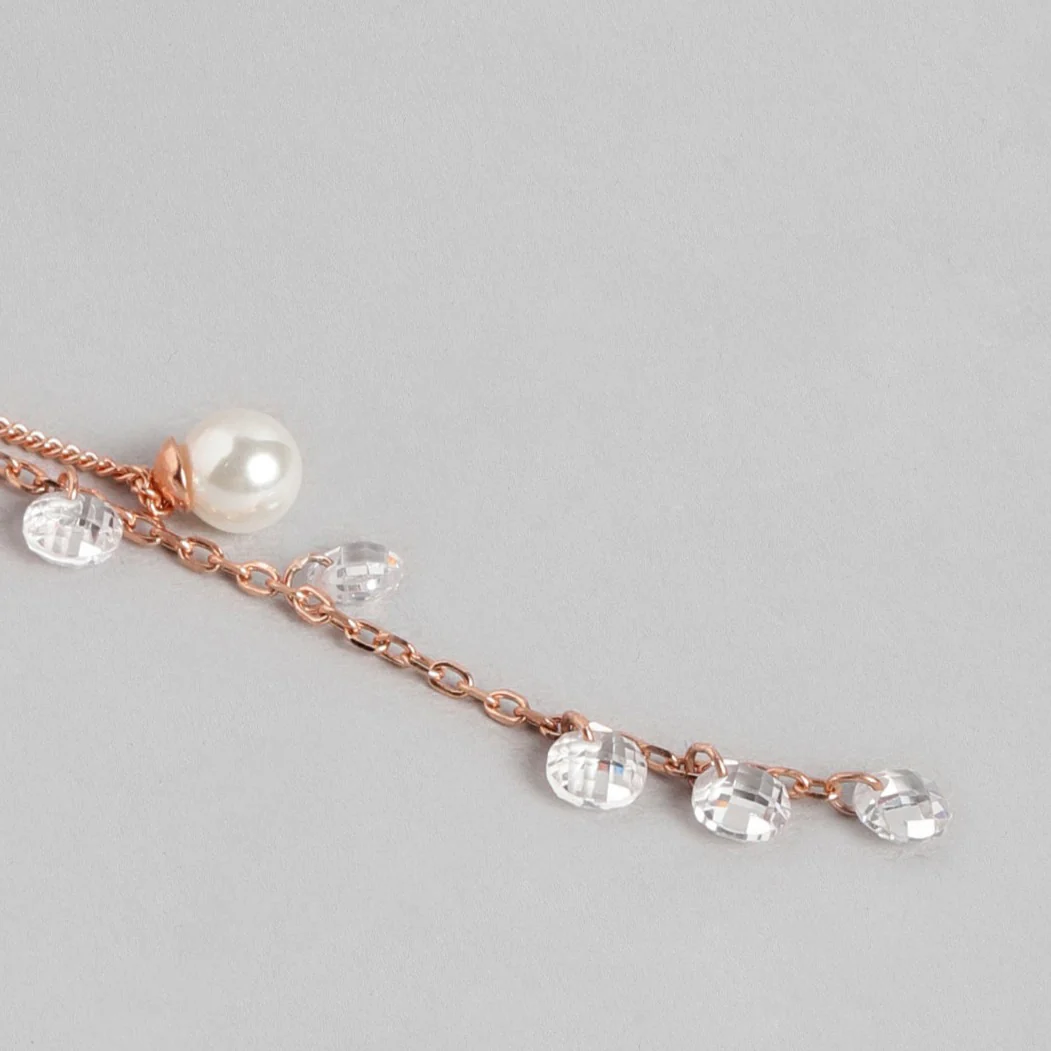 Star Pearl Drops 925 Sterling Silver Earrings - Image 6