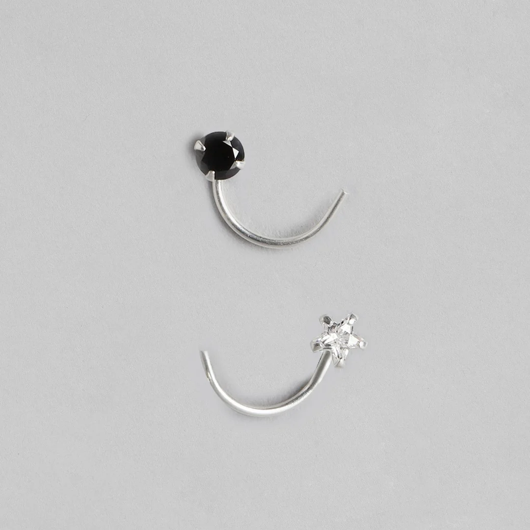 Minimal 925 Sterling Silver Nath Combo - Image 3