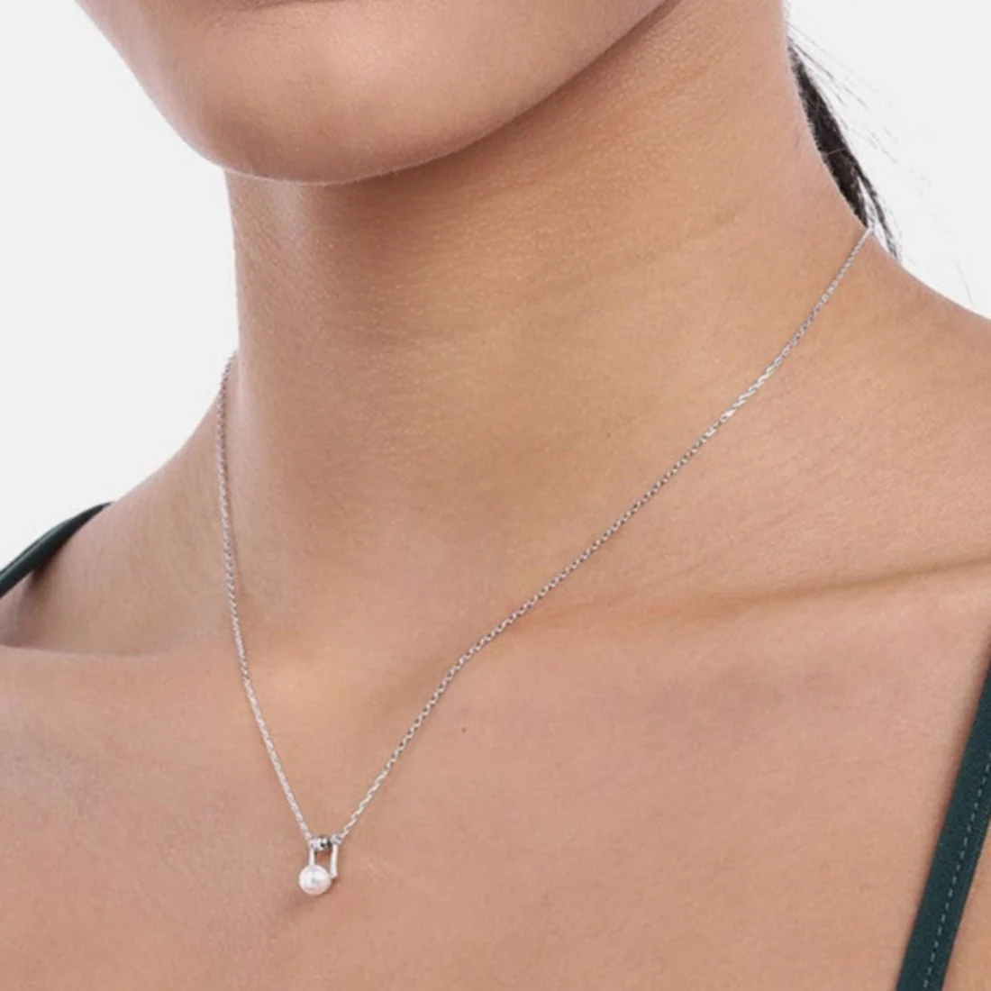 Pearl & Bead 925 Sterling Silver Necklace - Image 3