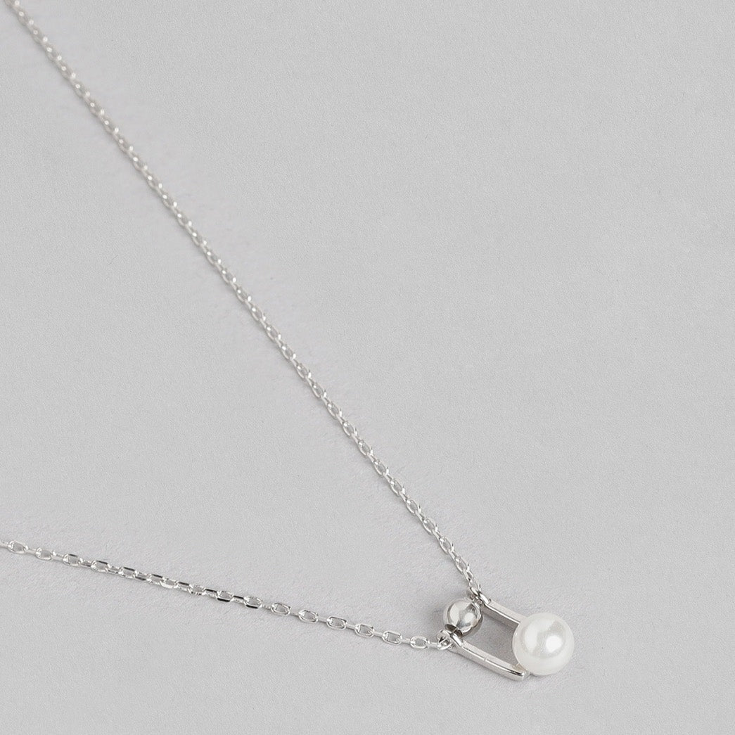 Pearl & Bead 925 Sterling Silver Necklace - Image 5