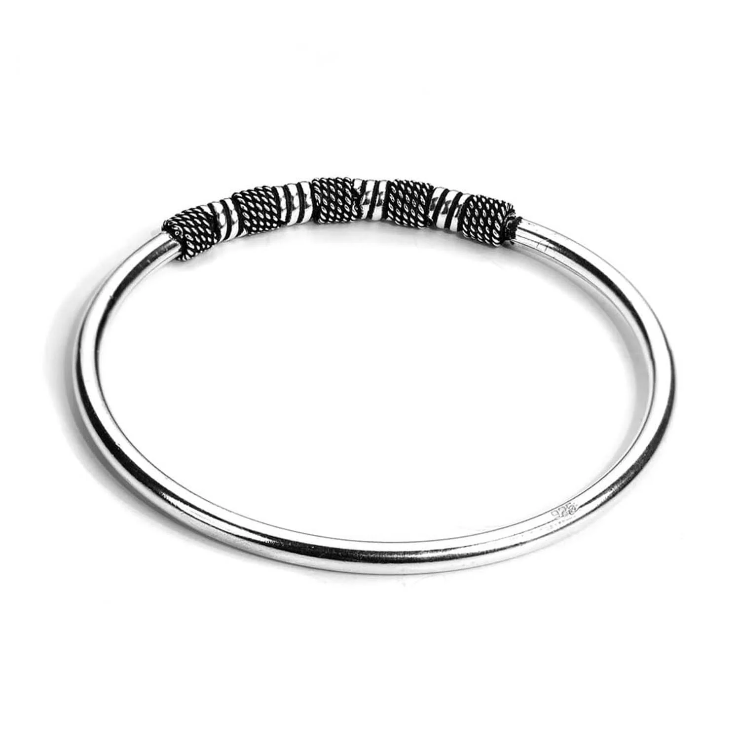 Quintessential Kada 925 Silver Bracelet - Image 3