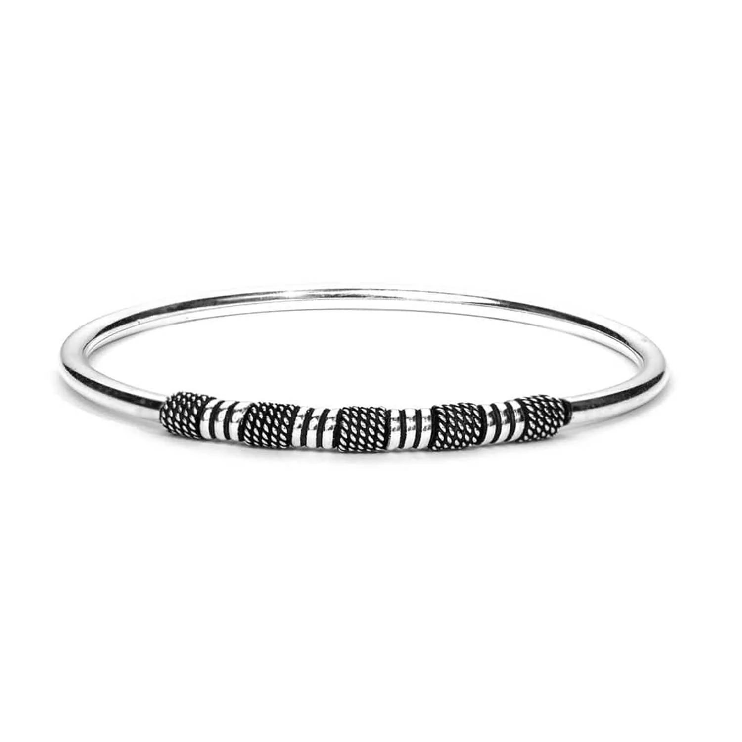 Quintessential Kada 925 Silver Bracelet - Image 4