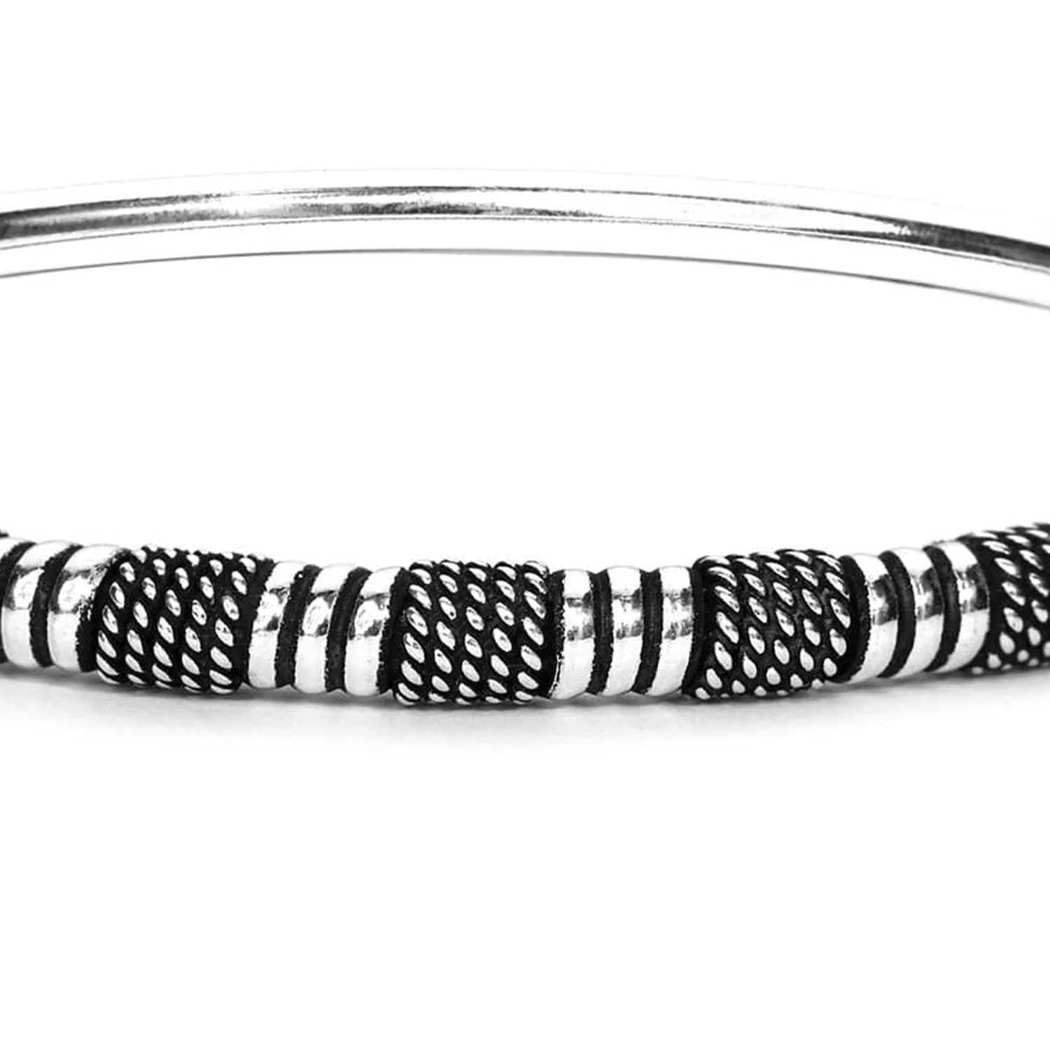 Quintessential Kada 925 Silver Bracelet - Image 5