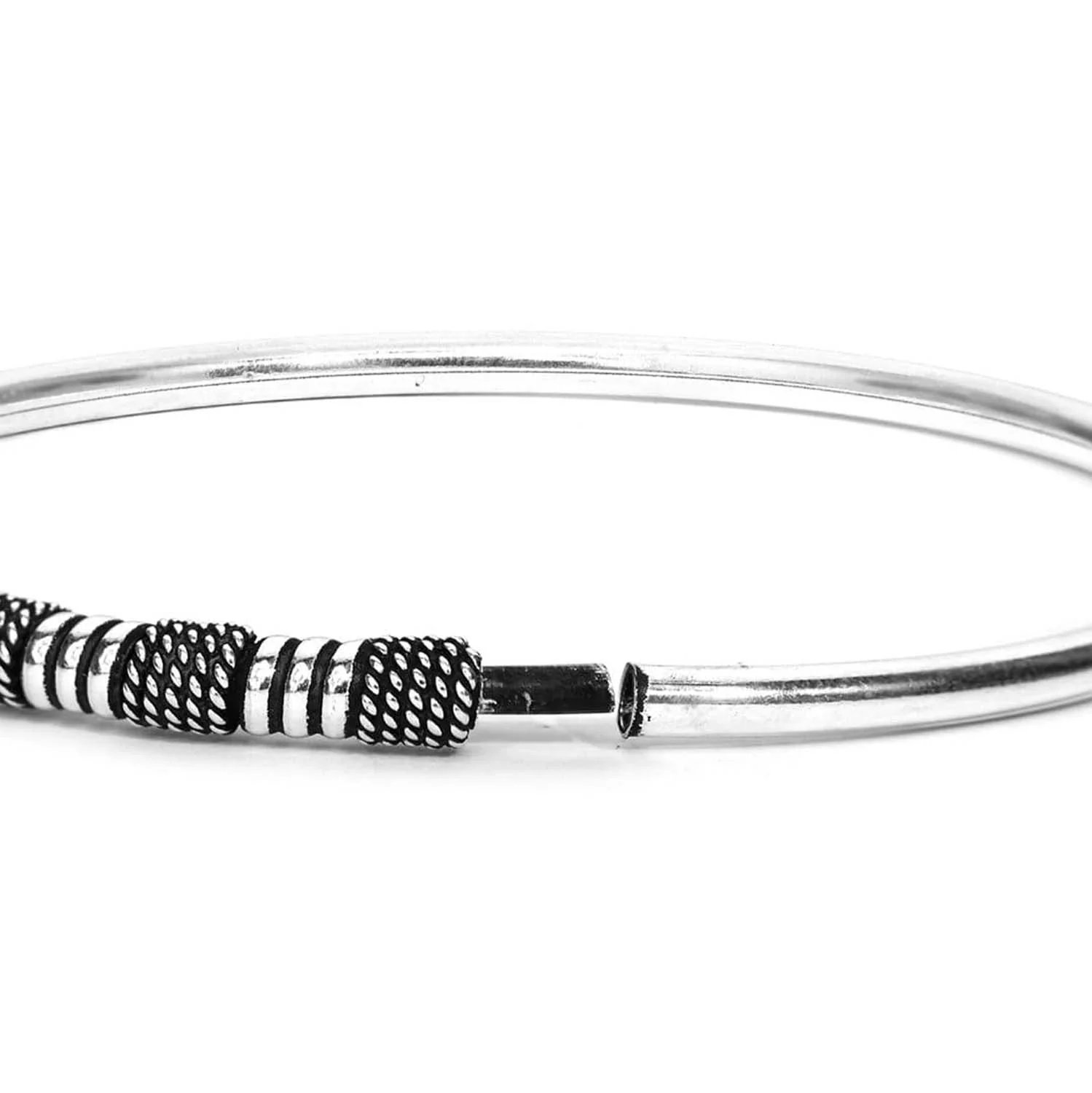 Quintessential Kada 925 Silver Bracelet - Image 6