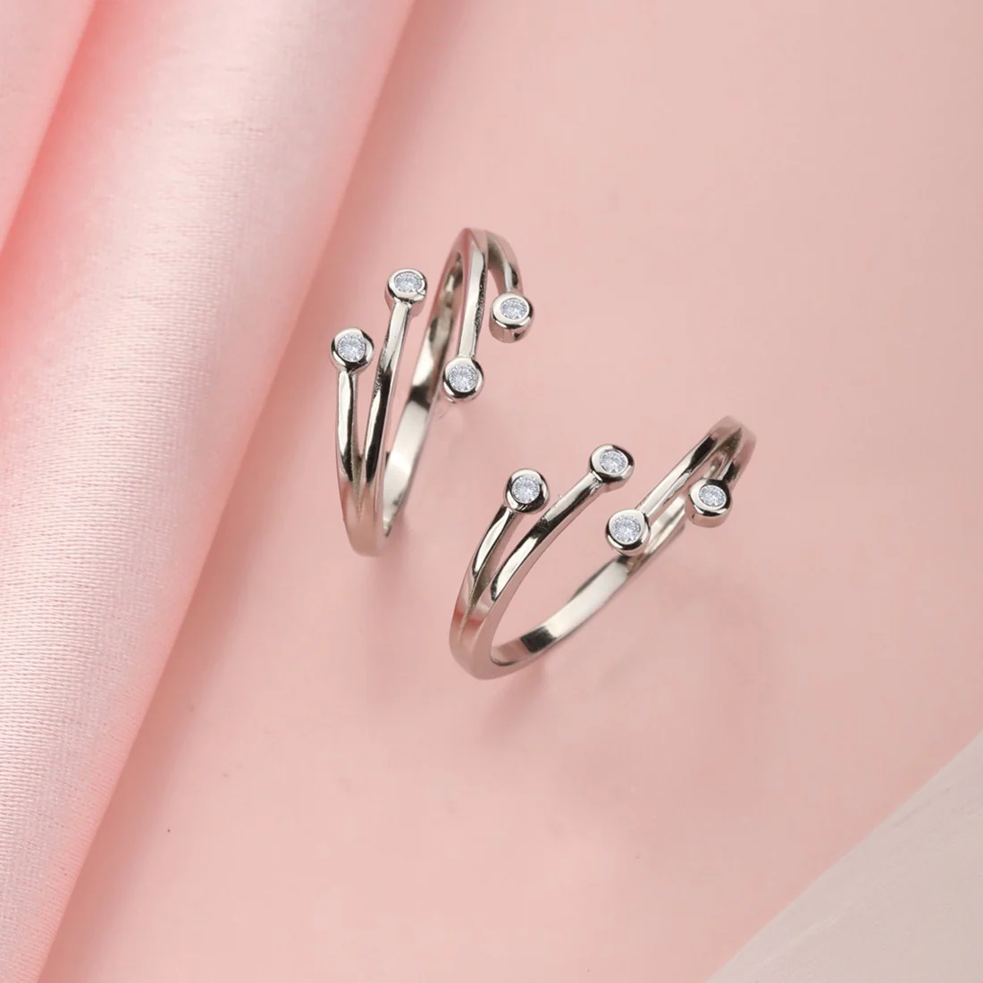 Sterling Silver Adjustable 925 Silver Toe Ring