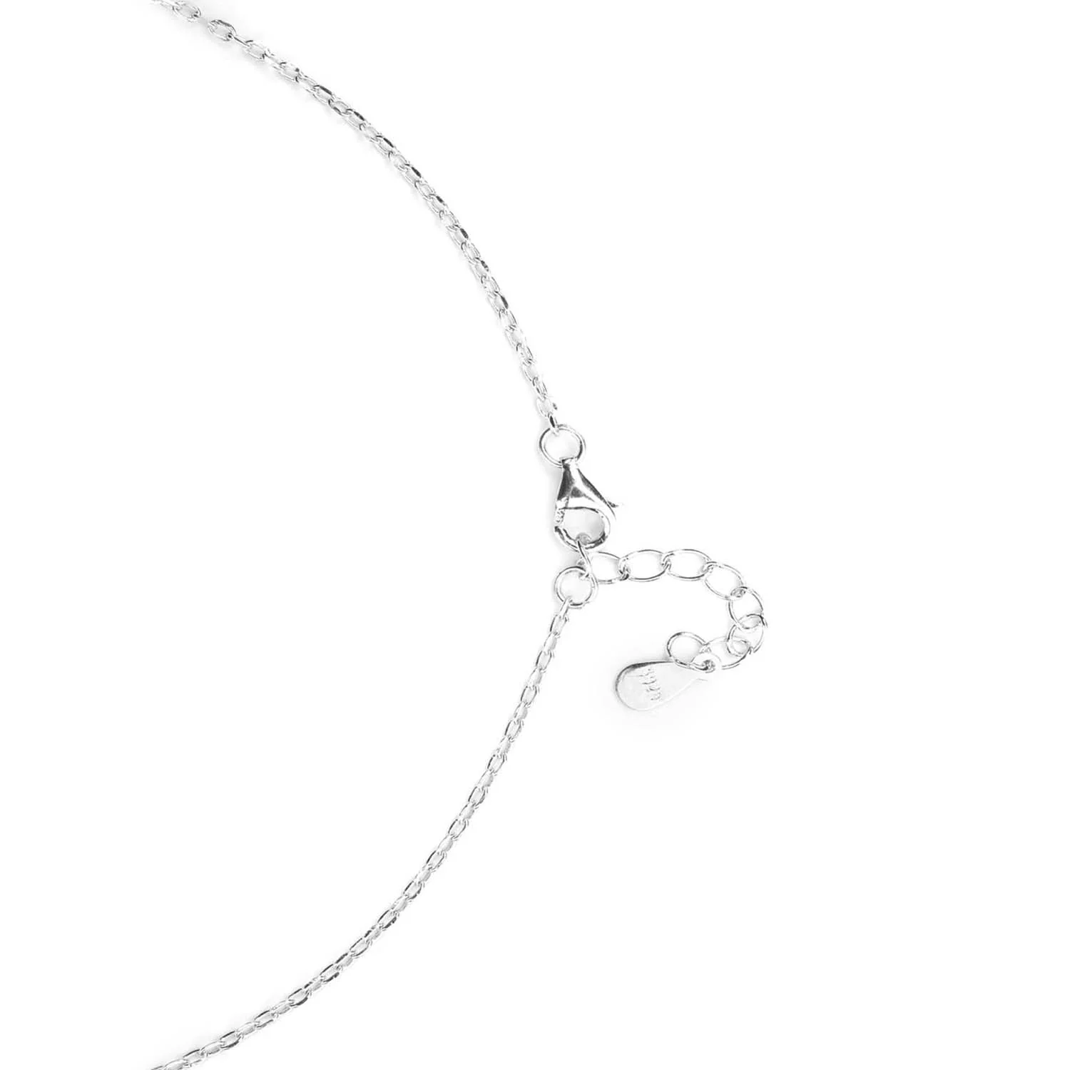 Silver Love Circles 925 Silver Necklace - Image 6