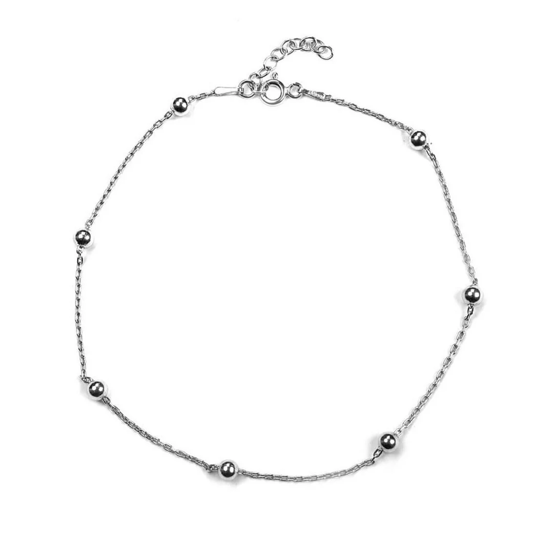 The Need for Bead 925 Silver Anklet - Image 3