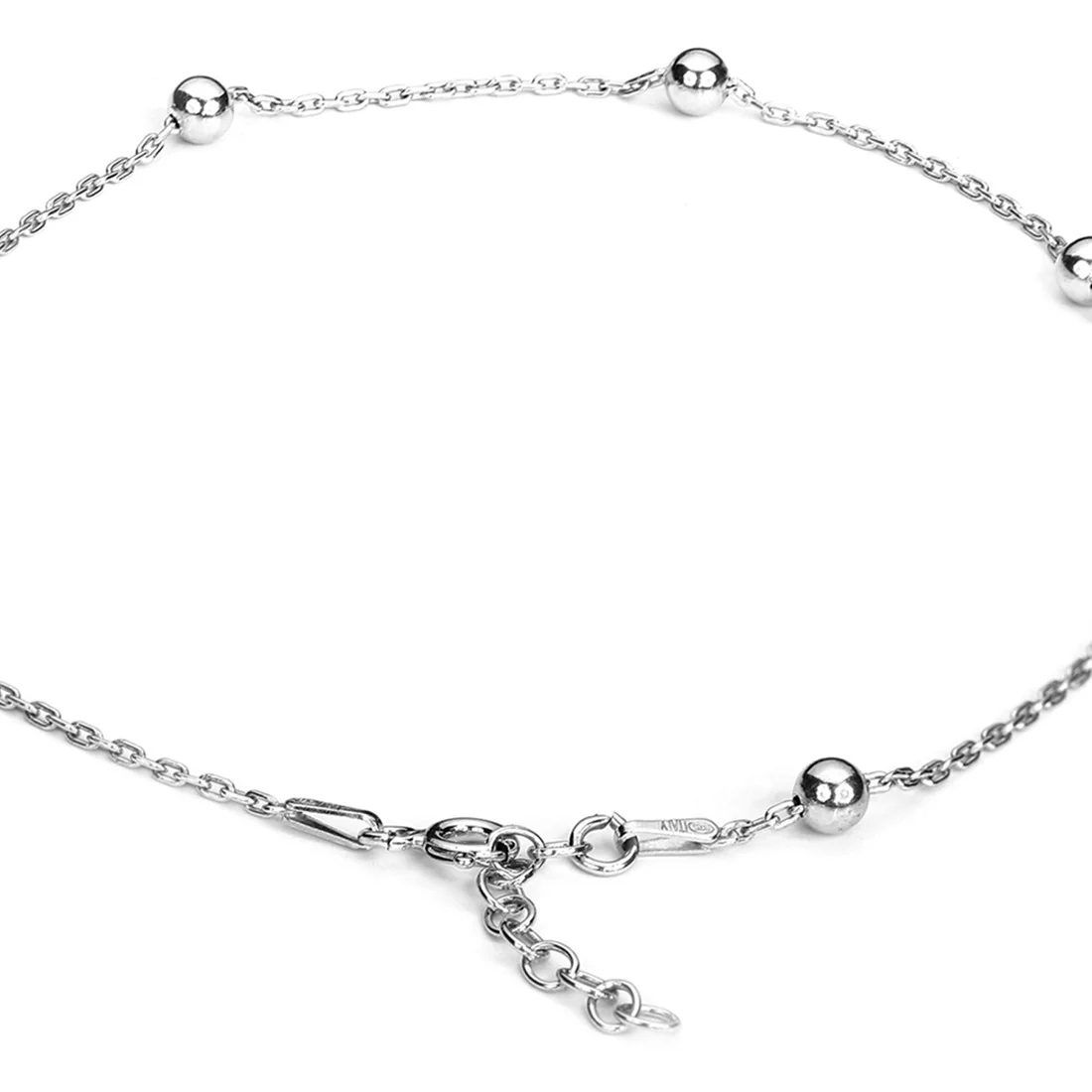 The Need for Bead 925 Silver Anklet - Image 4