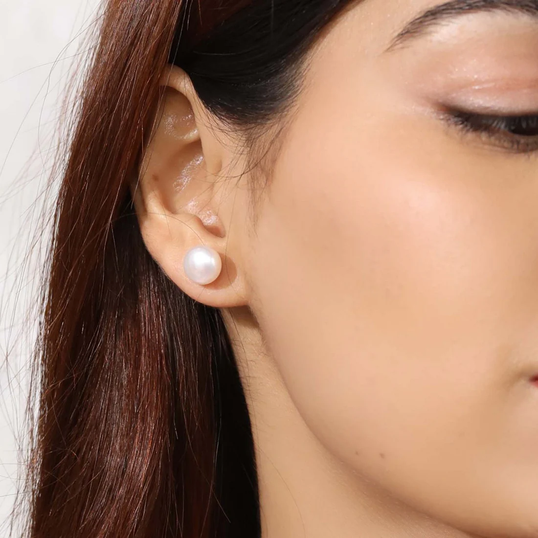 Delicate Dot Pearl 925 Silver Earrings - Image 5