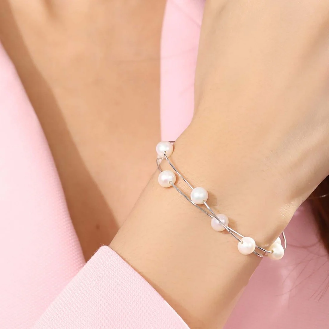 Fresh Off the Sea 925 Silver Bracelet - Image 3