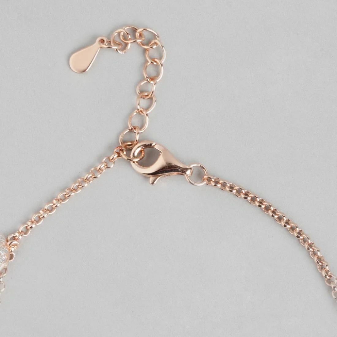 Twinkling Leaves and Cute Pearls Charm 925 Silver Bracelet - Image 8