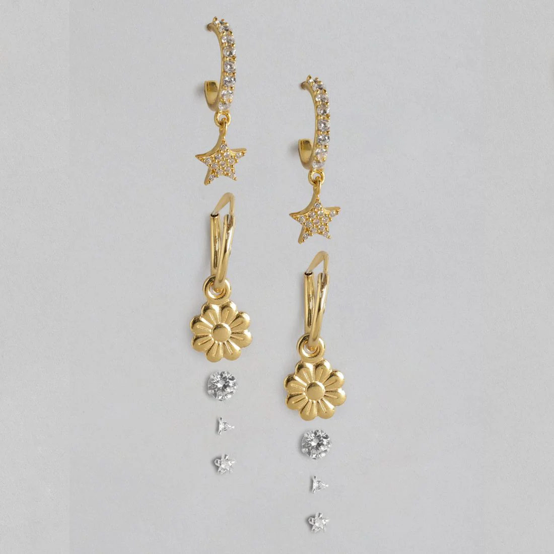 All-in-One 925 Sterling Silver Earring Combo - Image 7