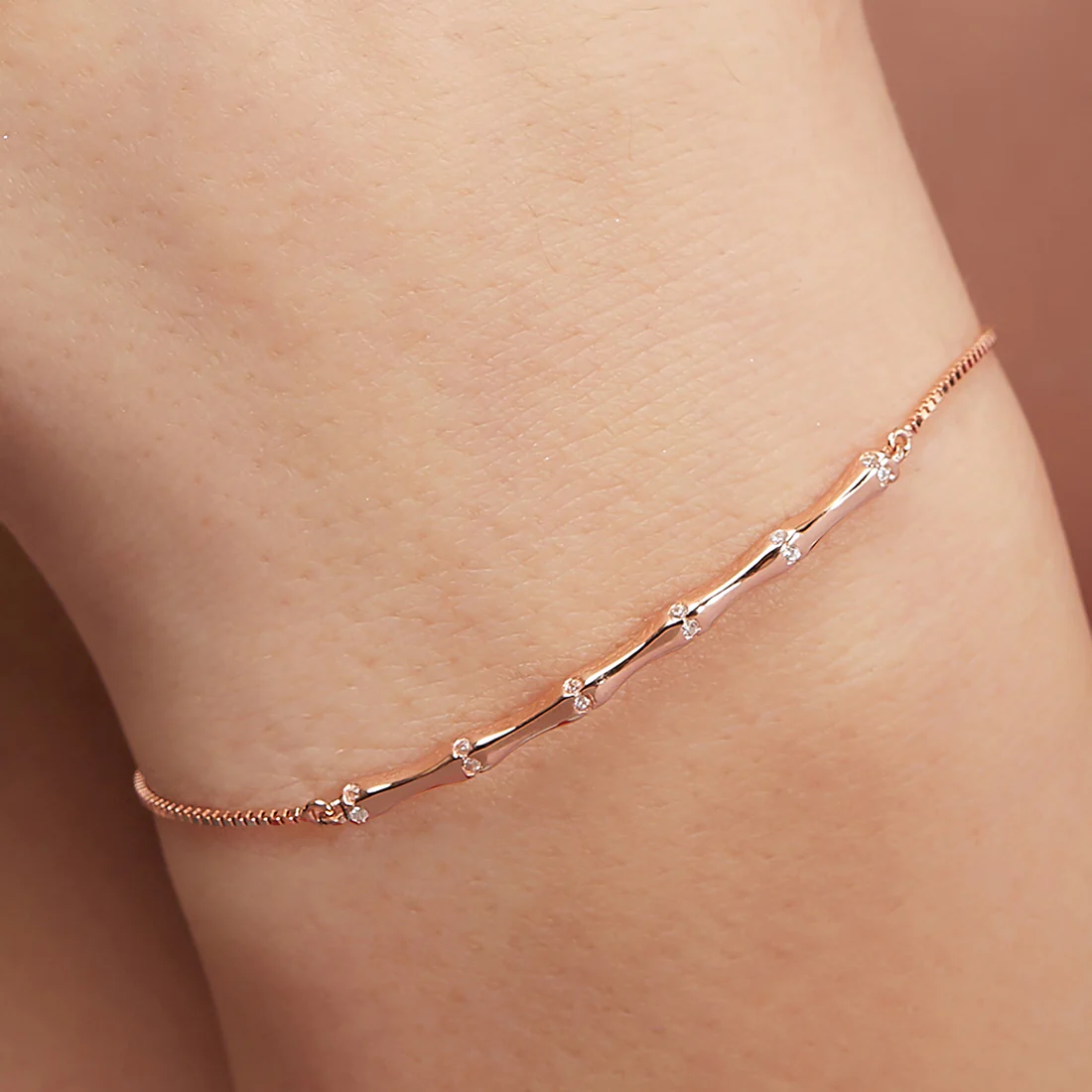 Rose Gold 925 Sterling Silver Jewellery Set - Image 5
