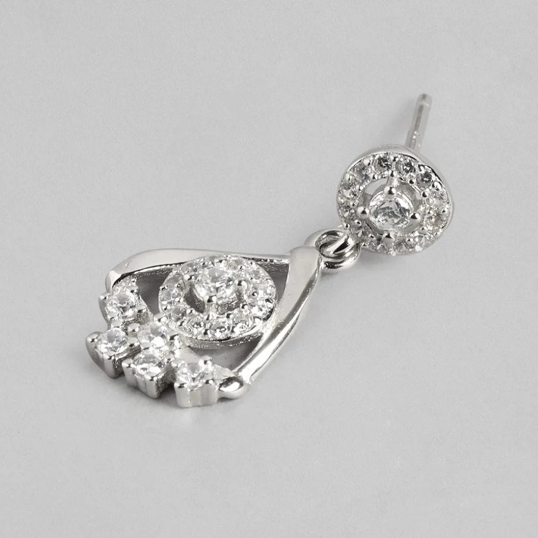 Zirconia Radiance Harmony Rhodium-Plated 925 Sterling Silver Jewelry Set - Image 5